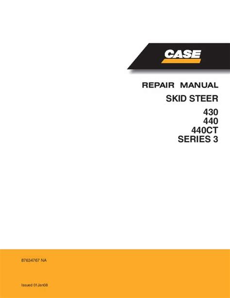 how to operate a case 430 skid steer|case 430 repair manual.